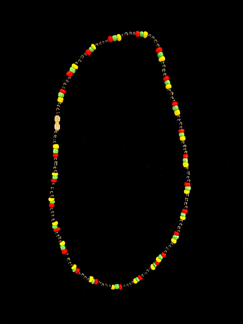Jamaican Small Bead Necklace