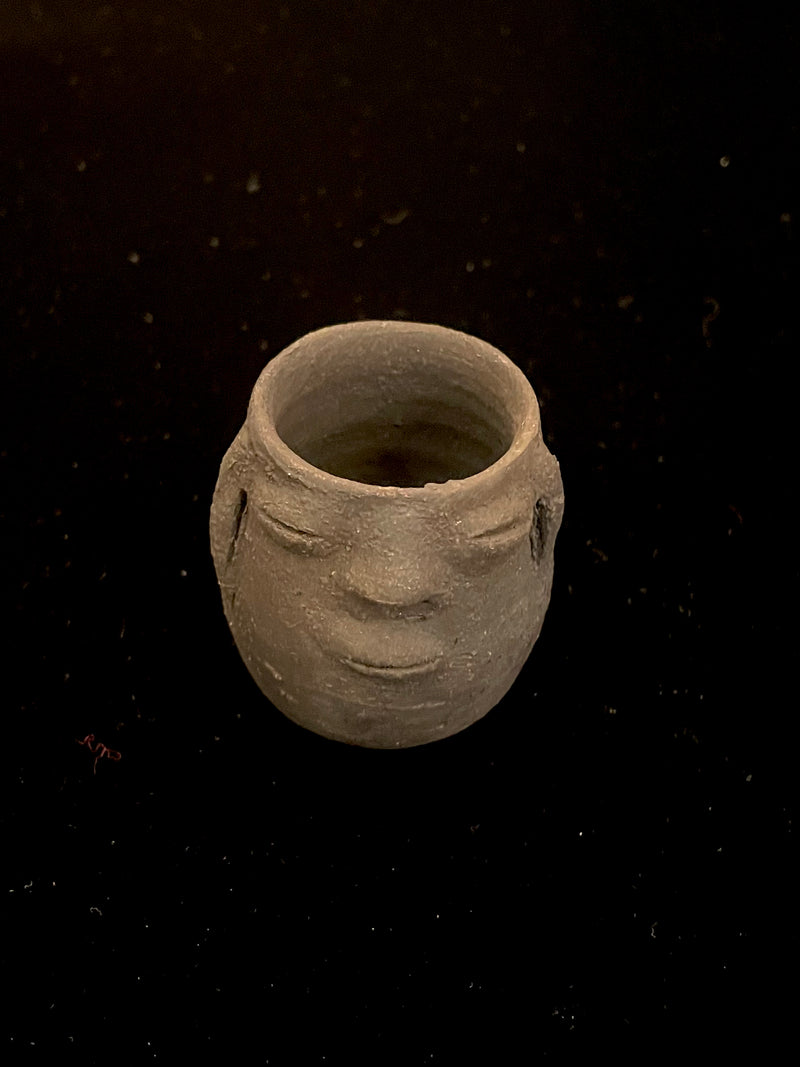 Mexican black clay cups