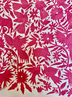 Mexican decorative embroidered panel
