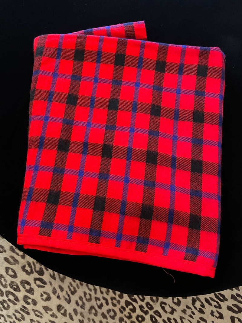 Maasai tartan blankets