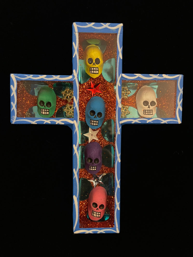 Mexico Skull Cross