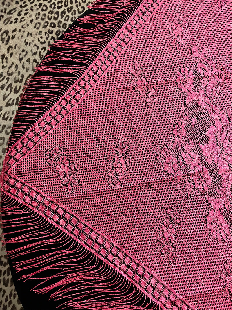 Mexican lacy shawls
