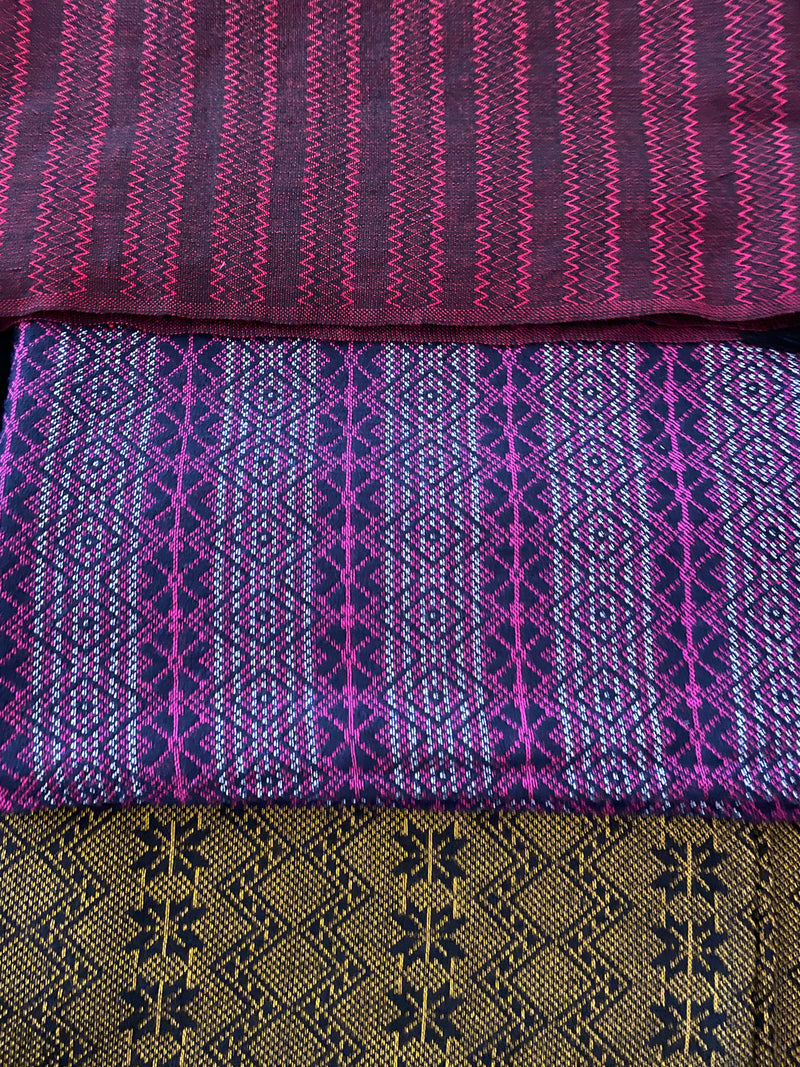 Mexican woven shawls