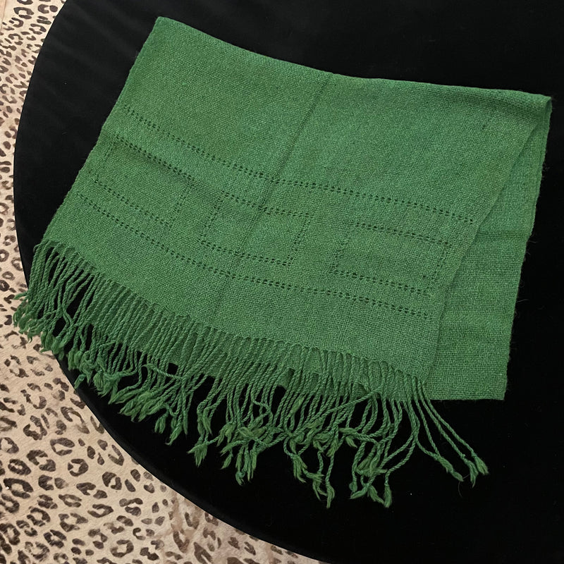 Woven scarves from Chile