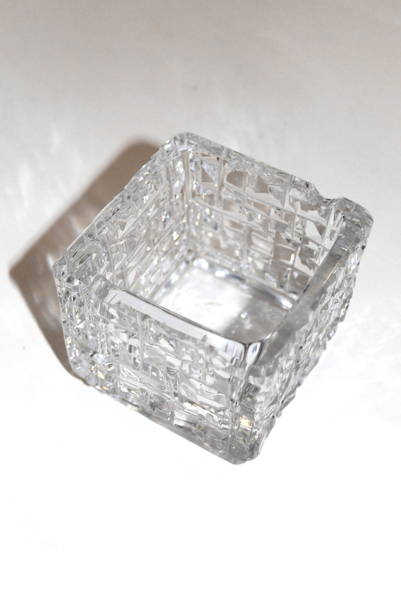 Clear Glass Square Bowl