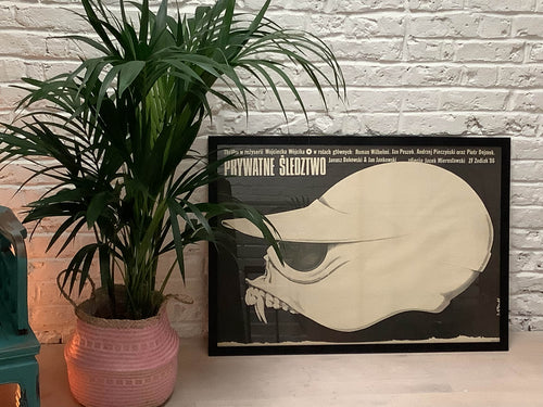 Prywatne sledztwo - Polish Poster - FRAMED