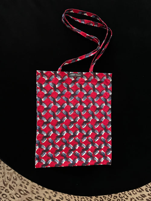 African wax print bags