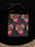 African wax print bag