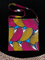 African wax print bag