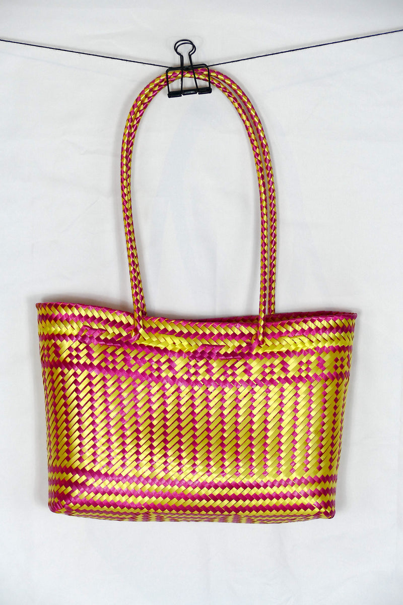 Mexican woven plastic bag