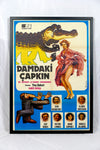 TURKISH FILM POSTER - FRAMED