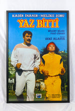 TURKISH FILM POSTER - FRAMED