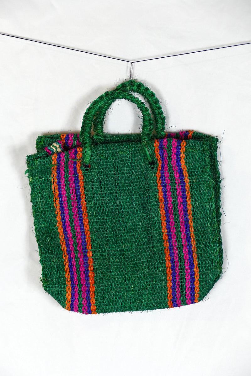 Mexican woven seagrass bag