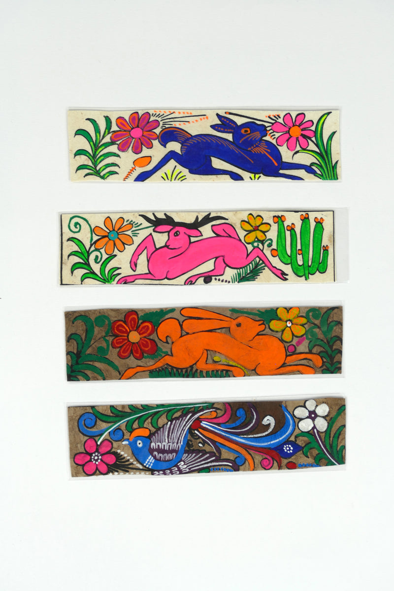 Handpainted Folk Art Bookmarks - Mexico #7