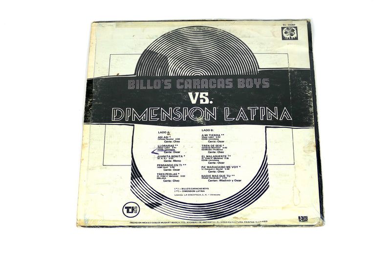 Salsa Record - Billo's Caracas Boys vs Dimension Latina