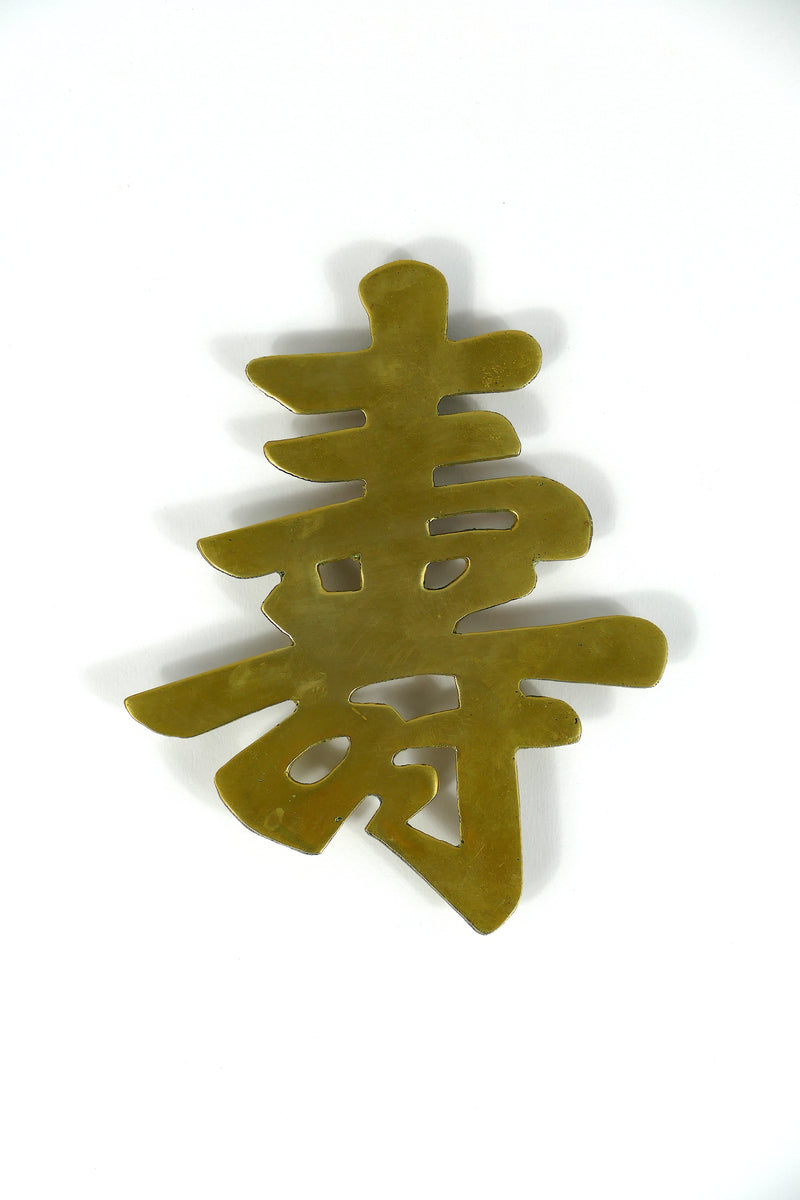 Brass Chinese Symbol #1