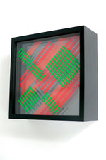 Geometric Pattern Boxes (5 Layers) - Framed