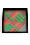 Geometric Pattern Boxes (5 Layers) - Framed