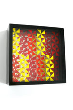 Geometric Pattern Boxes (5 Layers) - Framed