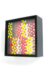 Geometric Pattern Boxes (5 Layers) - Framed