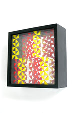 Geometric Pattern Boxes (5 Layers) - Framed