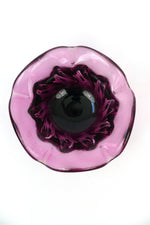 Murano Glass Bowl - Pink & Purple