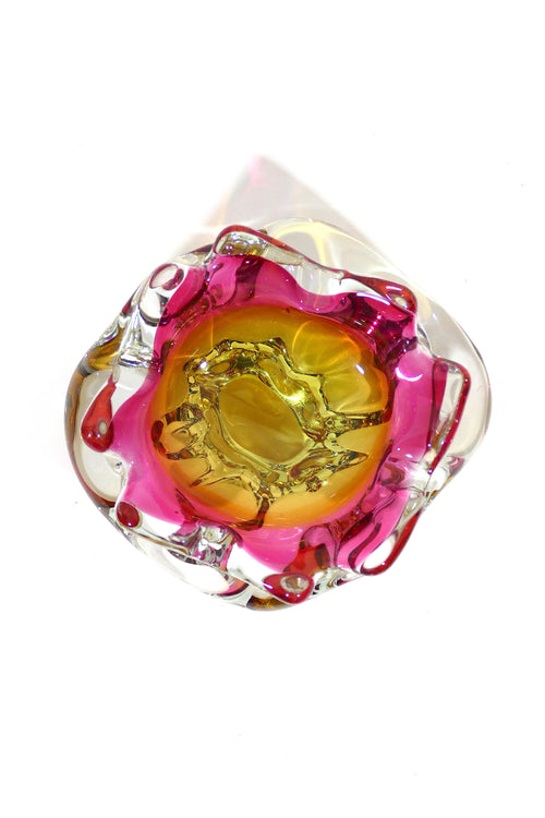 1970's Murano Glass Bowl - PINK