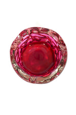 Heavy Raspberry/Cranberry Ashtray/Bowl