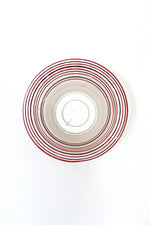 Vintage Striped Lidded Dish