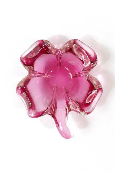 Murano Glass Bowl - Pink