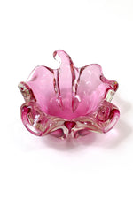 Murano Glass Bowl - Pink