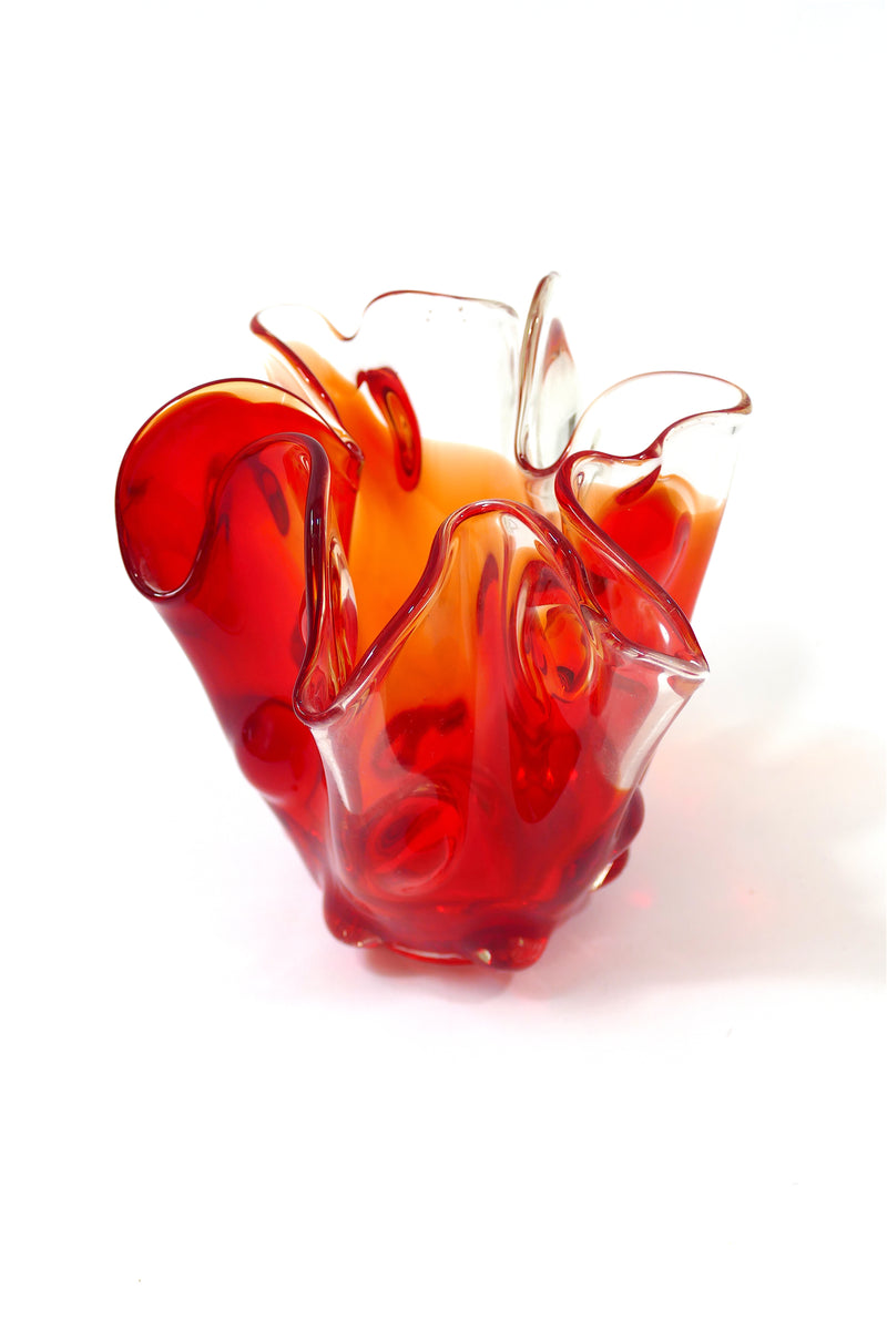 Murano Red Bowl