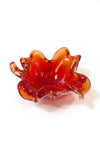 Red & Orange Glass Bowl