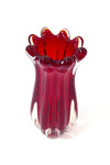 Red Bubble Vase