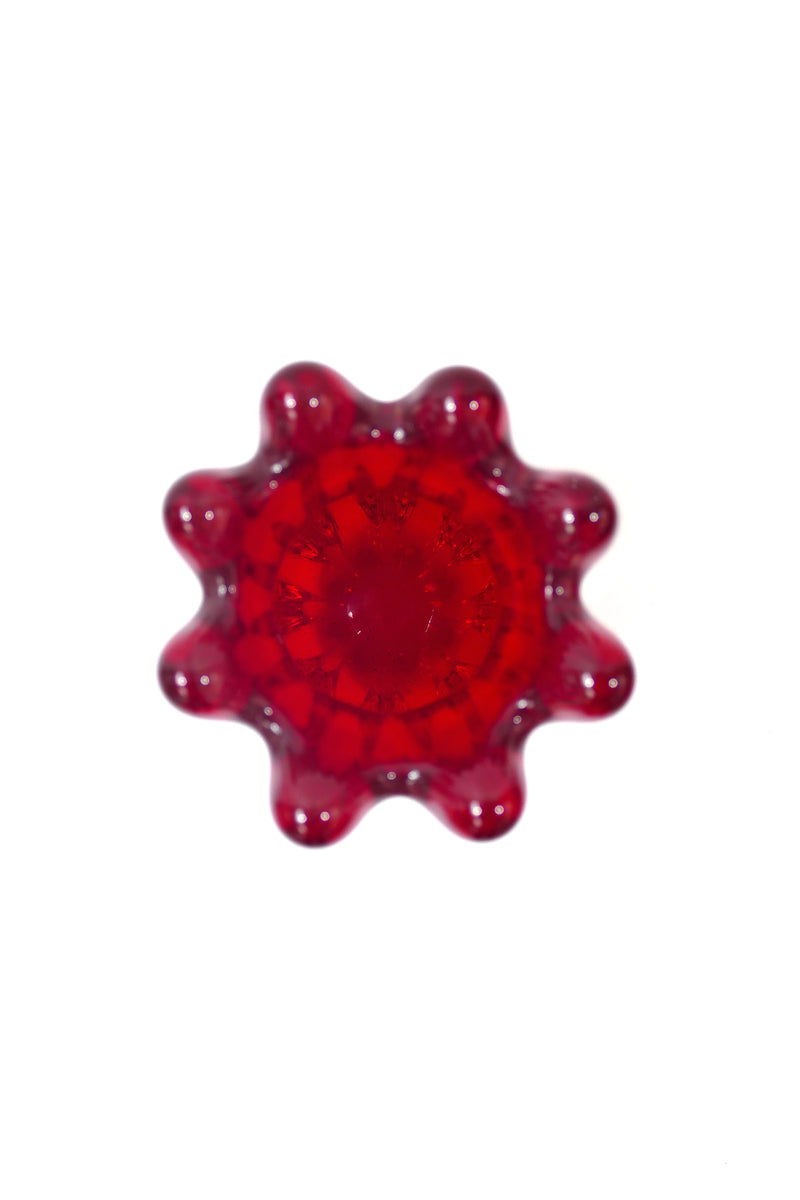 Red Bubble Vase
