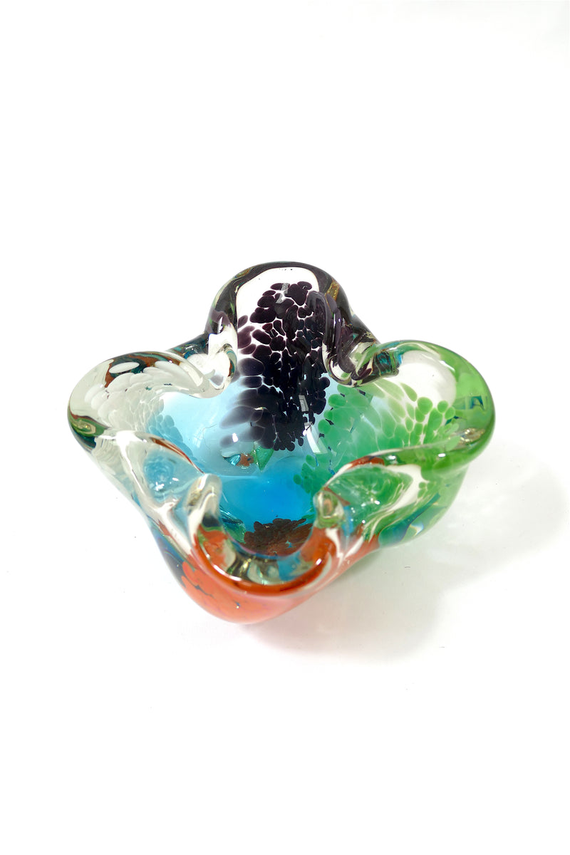 Multicoloured Murano Glass Bowl