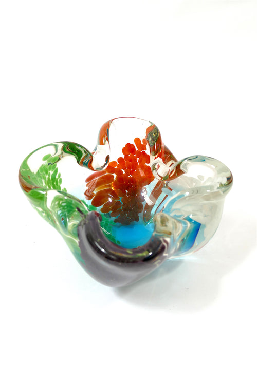 Multicoloured Murano Glass Bowl