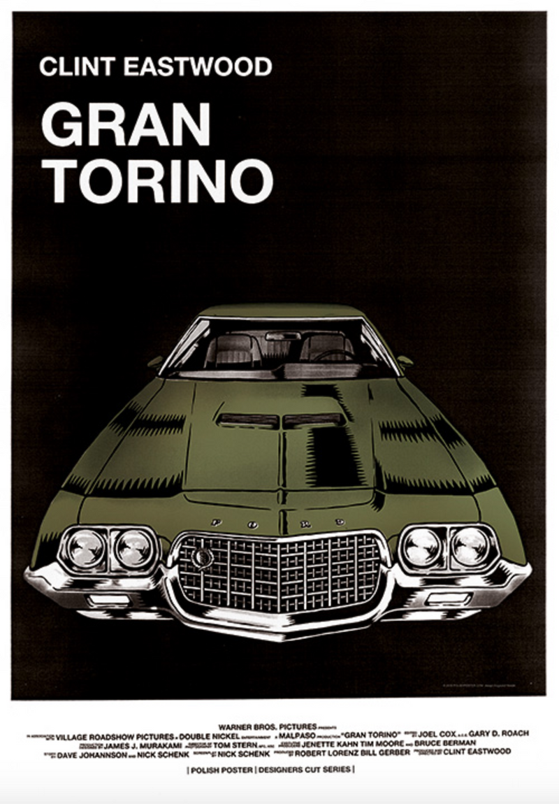 Gran Torino, plakat filmowy - Polish Film Poster