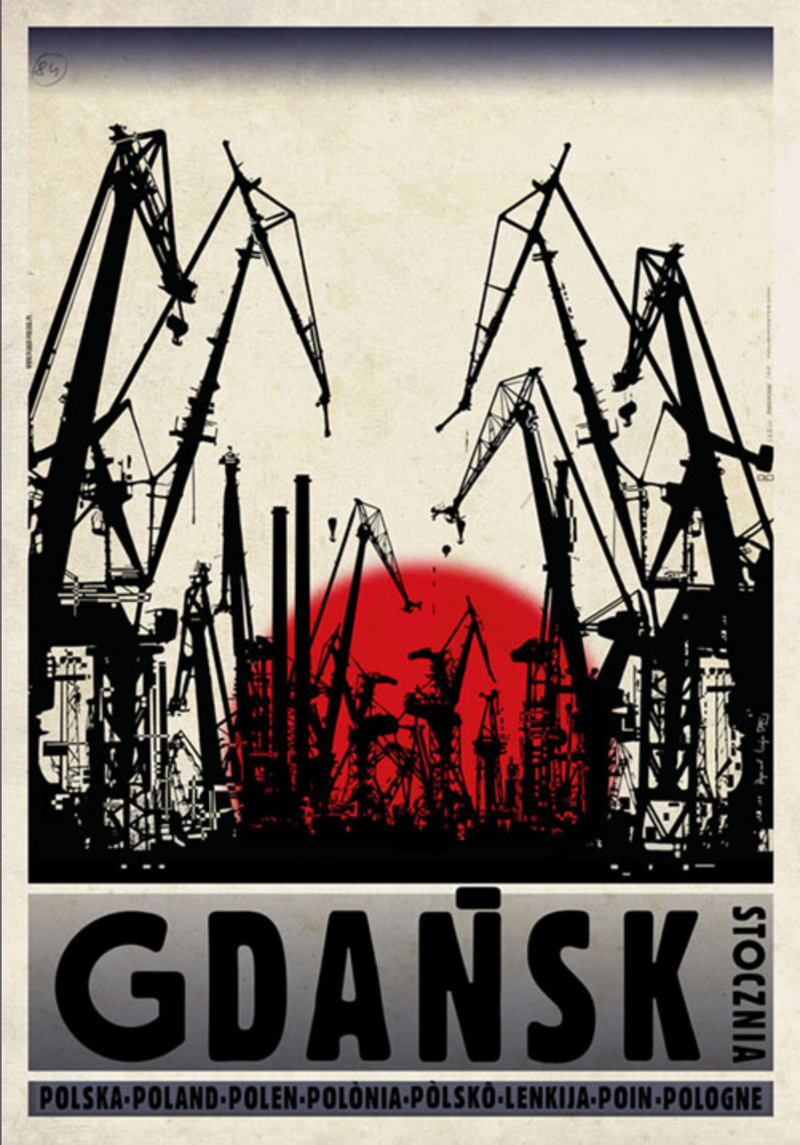 Gdansk - Shipyard, Polish Promotion Poster