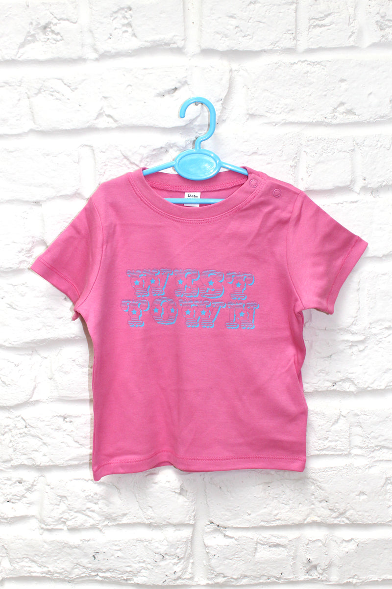 West Town Kids T-Shirts - Pink West Town