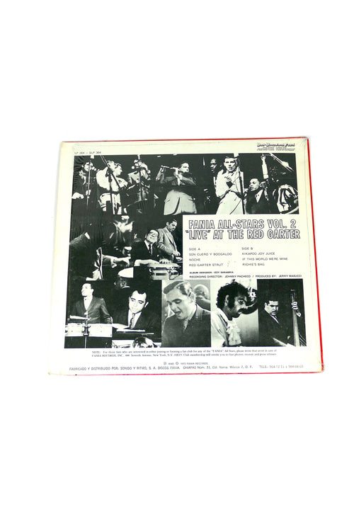 Salsa Record - Fania All-Stars Vol.2 - Recorded Live at the Red Garter